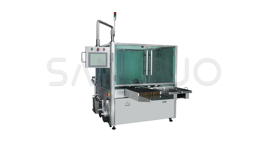 Vertical rotary labeling machine