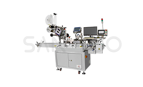 Ampoule top labeling machine